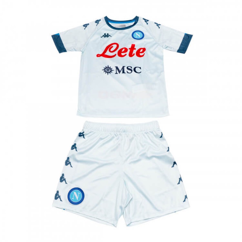 Camisetas Scc Napoli Segunda Equipación 2020-2021 Niño