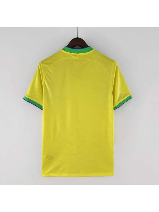 Camiseta Brasil Primera Equipación 22/23 Niño