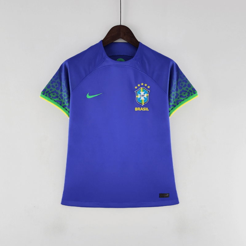 Camiseta Brasil Segunda Equipación 22/23 Mujer