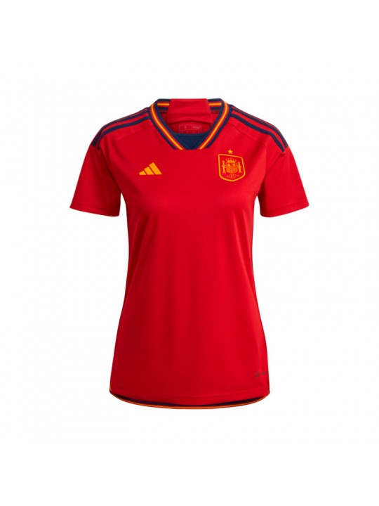 Camiseta España Primera Equipación Mundial Qatar 2022 Mujer