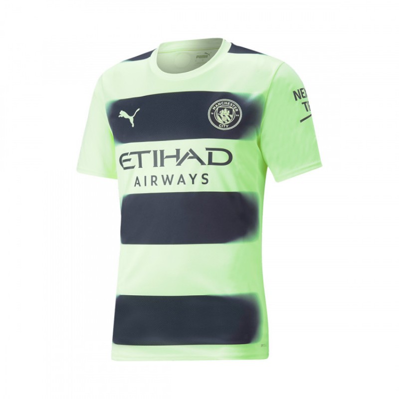 Camiseta Manchester City Tercera Equipacion 2022/2023 Niño