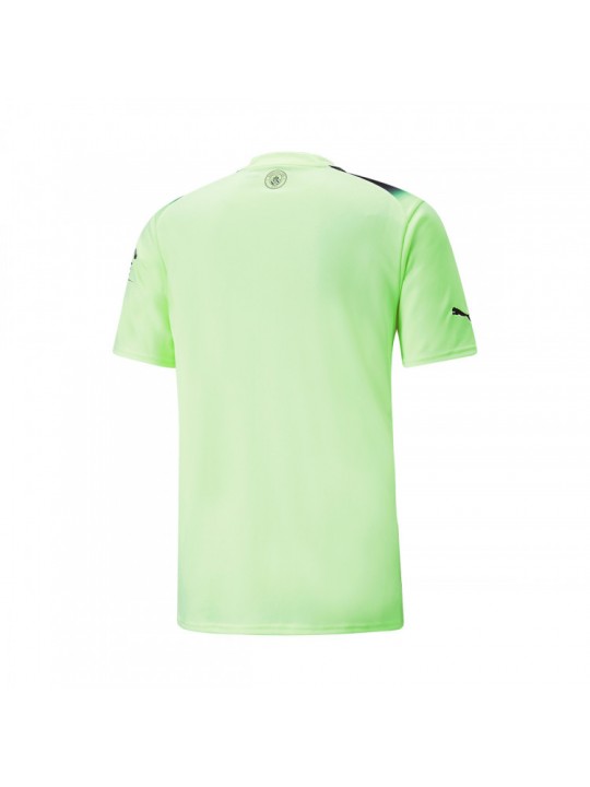 Camiseta Manchester City Tercera Equipacion 2022/2023 Niño