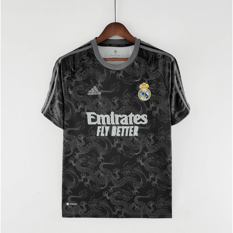 Camiseta Real Madrid Especial Edición 2022/2023 Dragón Negro