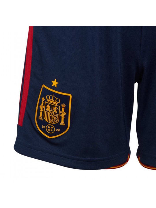 Conjunto España Primera Equipación Mundial Qatar 2022 Niño