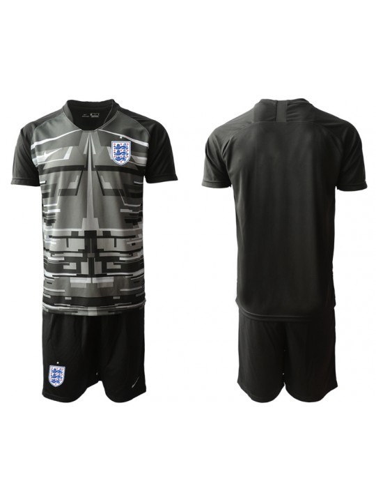 Camiseta Inglaterra Portero En Negro 2020 Edición Copa De Europa