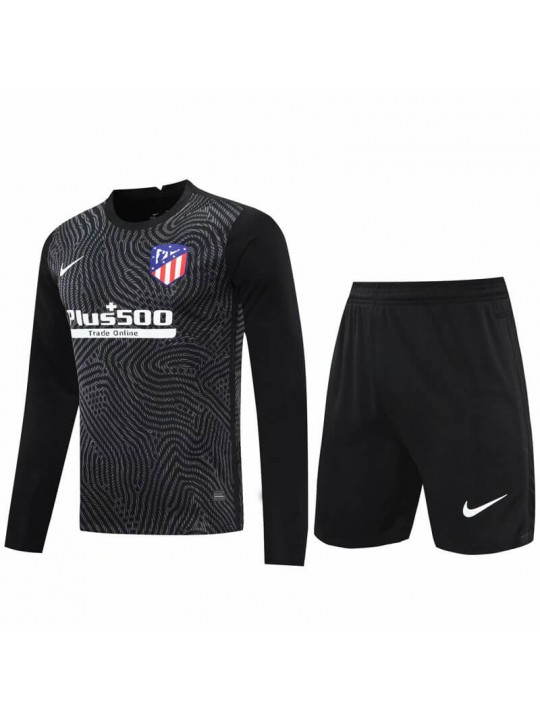 Camiseta 20/21 Portero Atlético De Madrid Manga Larga Negro Niño