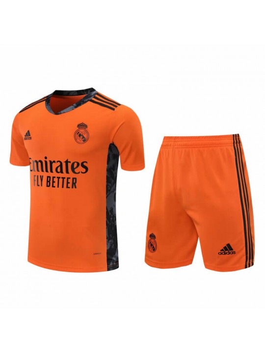 Camiseta 20/21 Real Madrid Portero Naranja