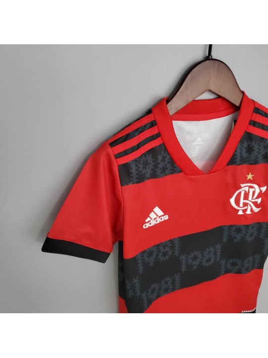 Camiseta Flamengo Primera Equipación 2021/2022 Niño