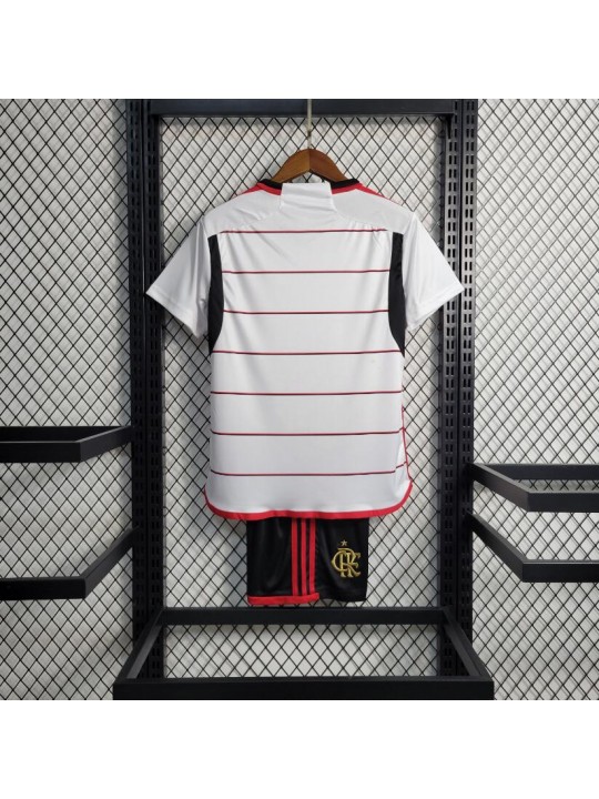 Camiseta Flamengo Segunda Equipación 23/24 Niño