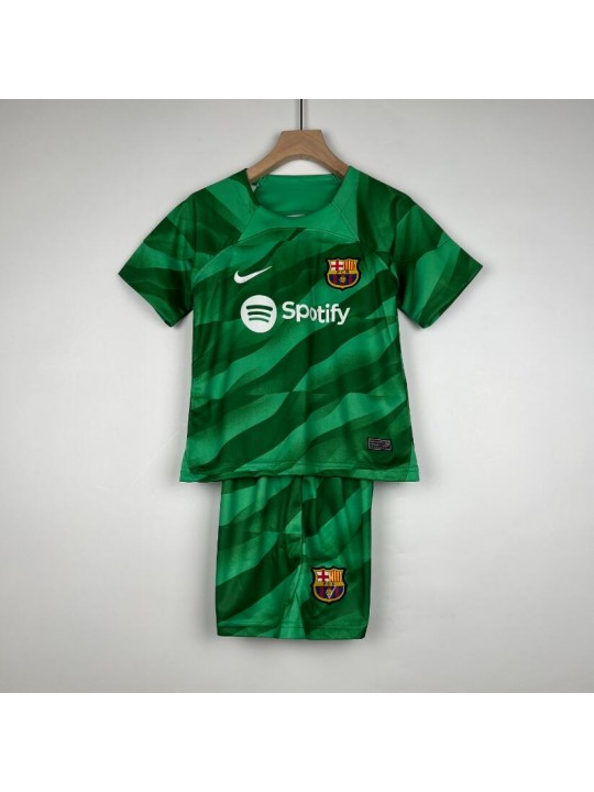 Camiseta Portero b-arcelona Verde 23/24 Niño