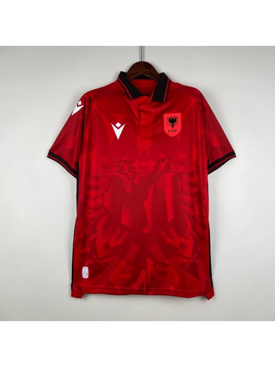 Camiseta Albania Primera Equipación 2023