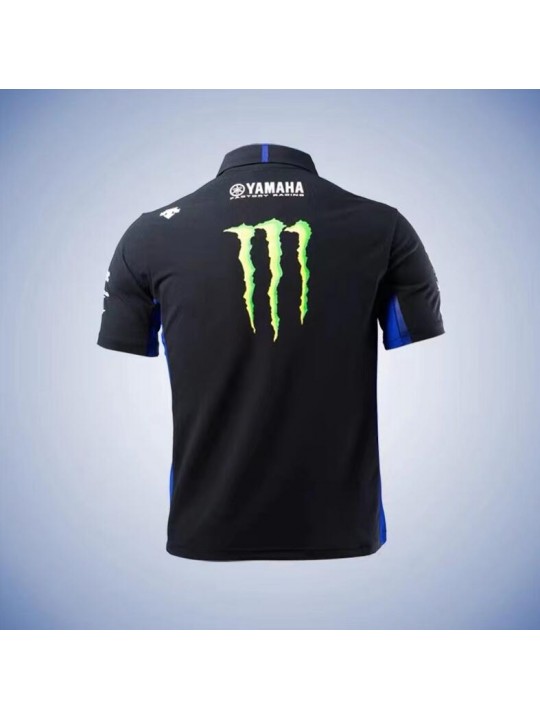 Camiseta Mon + ster Energy Ya+ maha 2023