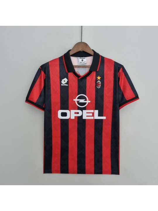 Camiseta Retro AC Mlian Primera Equipación 95/96