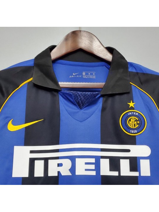 Camiseta Retro Inter Milán Fc Primera Equipación 01/02