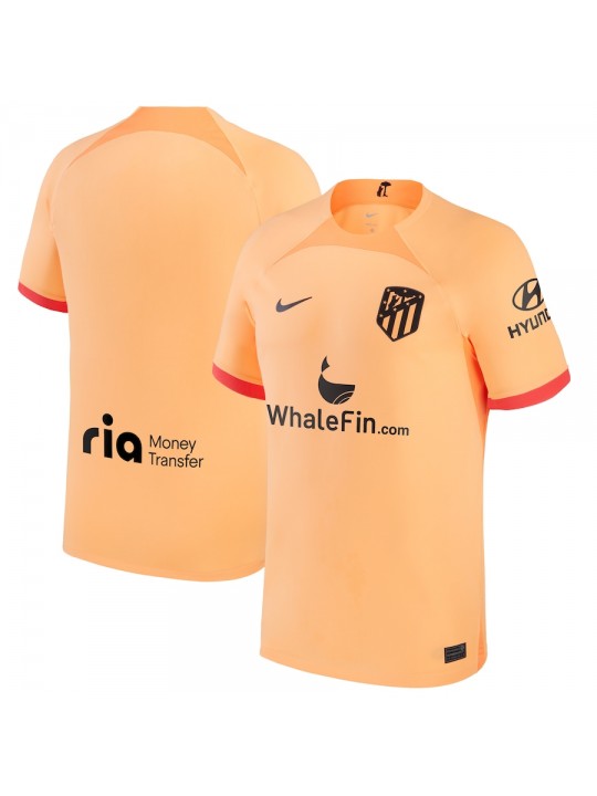 Camiseta Atlético de Madrid Tercera Equipación Stadium 2022-2023 Niño