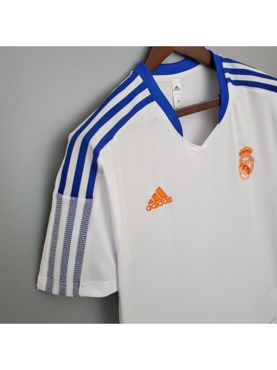 CAMISETA DE ENTRENAMIENTO EUROPEO DEL REAL MADRID - BLANCA