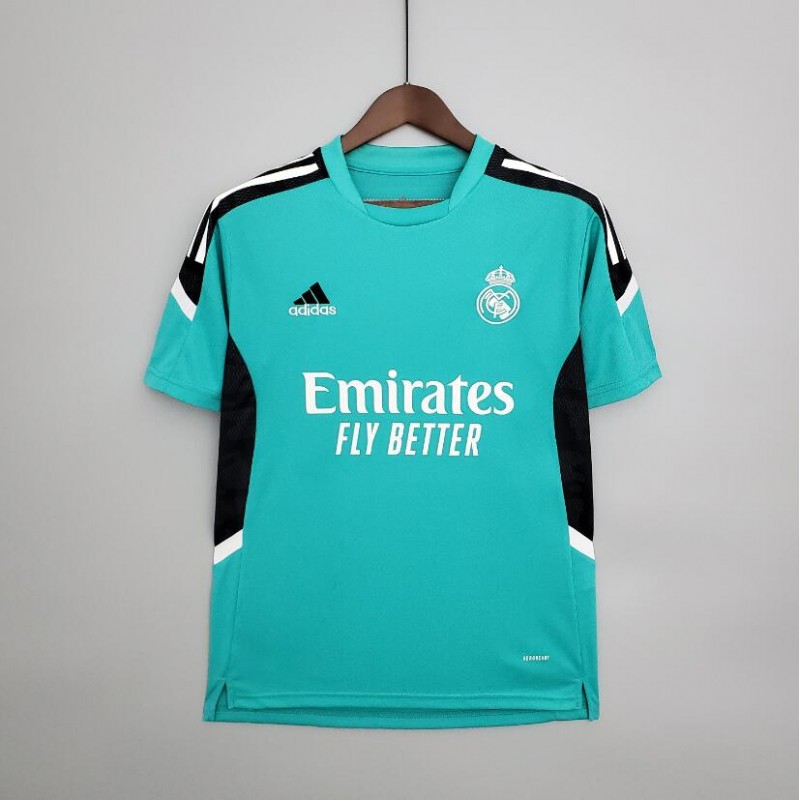 CAMISETA DE ENTRENAMIENTO EUROPEO DEL REAL MADRID - VERDE