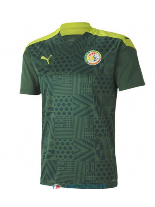 Camiseta Senegal Segunda Equipación 2021