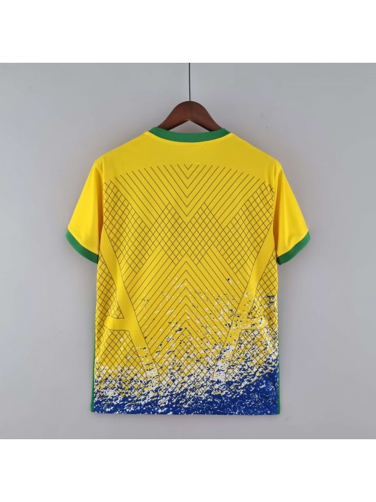 Camiseta 2022 Brasil Edicion Especial Amarilla