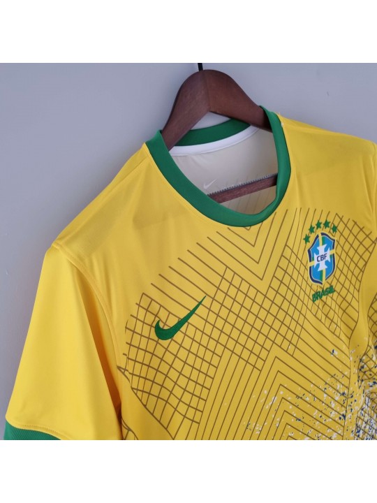 Camiseta 2022 Brasil Edicion Especial Amarilla