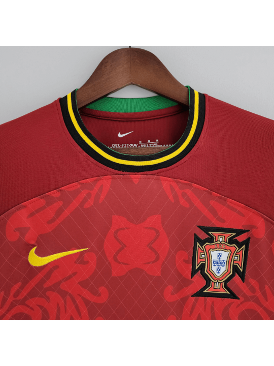 CAMISETA 2022 PORTUGAL ROJA