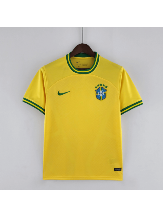 Camiseta Brasil Concepto 2022 Amarilla