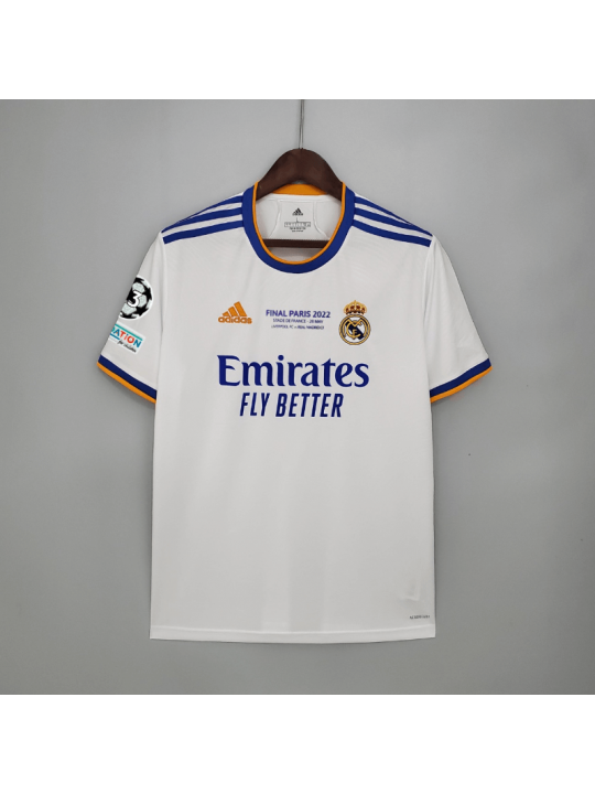 CAMISETA REAL MADRID PRIMERA EQUIPACIÓN 21/22 FINAL