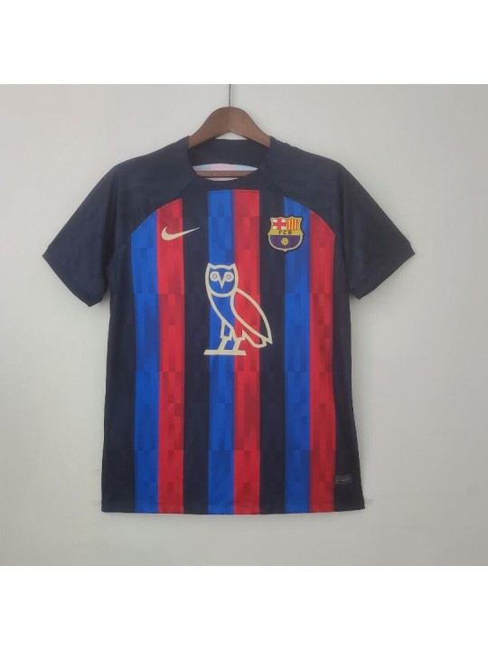 Camiseta Barcelona Owl Sponsor Primera Equipación 22/23
