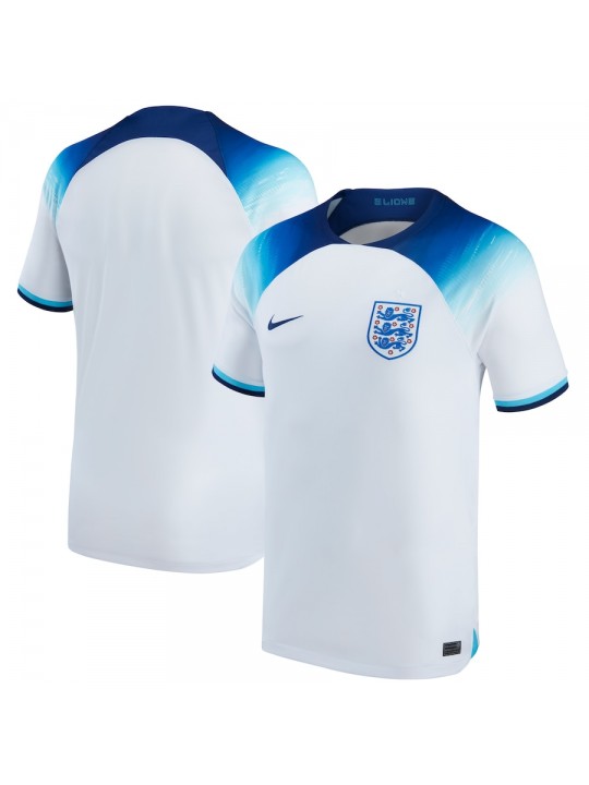 Camiseta Inglaterra PRIMERA Equipación Mundial Qatar 2022 Niño