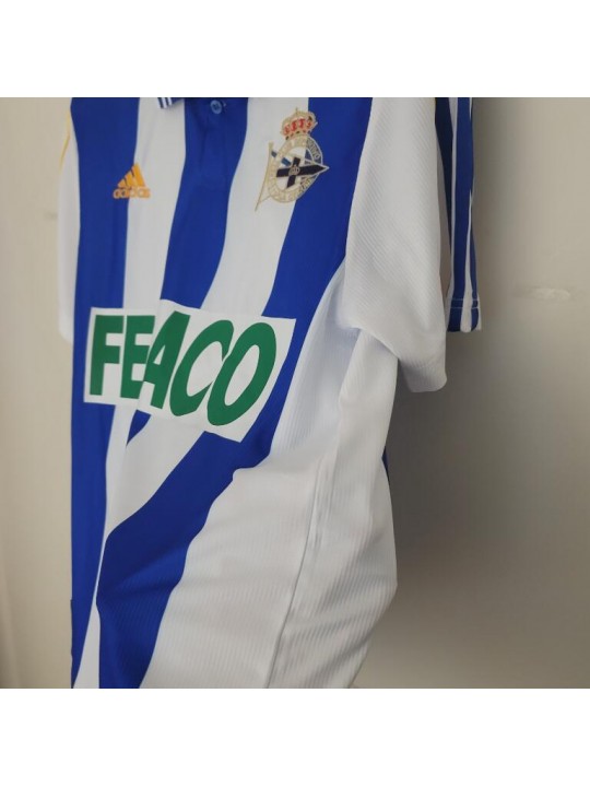 Camiseta LA CORUÑA Primera Equipación 99/00 Retro