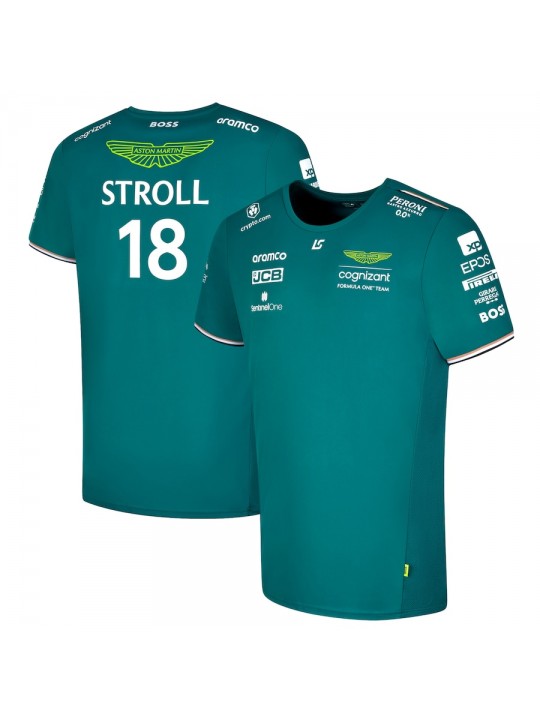 Aston Martin Aramco Cognizant F1 2023 Camiseta del conductor del equipo