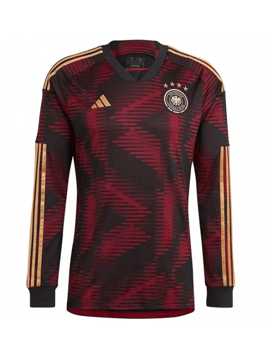 Camiseta Alemania Segunda Equipación Mundial Qatar 2022 ML