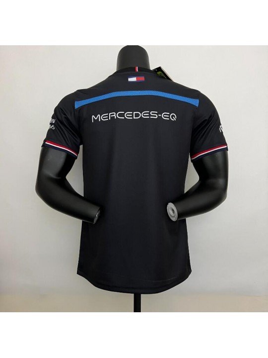 Camiseta Piloto Equipo Mercedes AMG 2023 - Negro