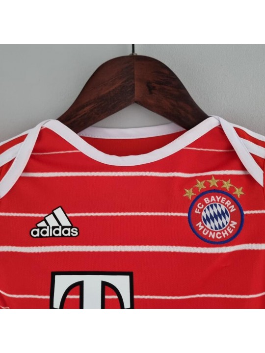 Miniconjunto Baby Primera Equipación Bayern Munich 2022