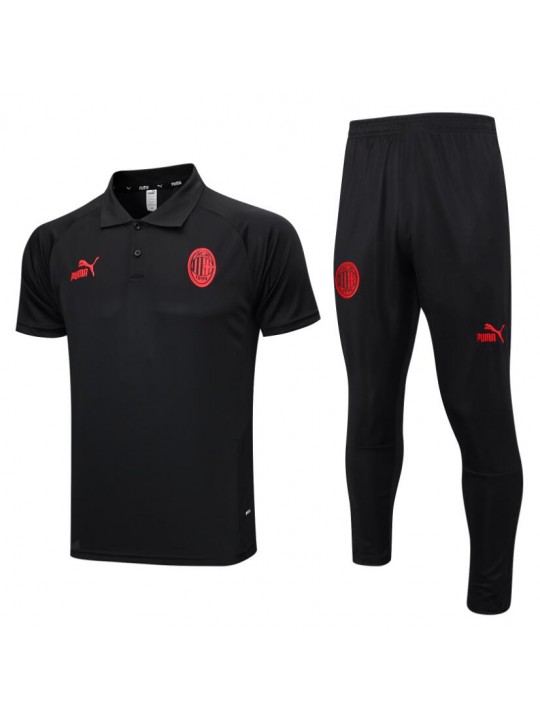 POLO AC Milan 2023/2024 Negro