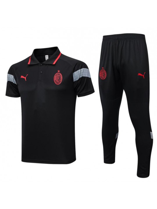 POLO AC Milan Negro 23/24