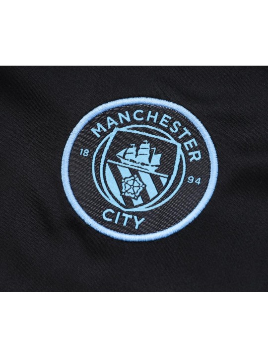 Polo Manchester City Pre-match 23/24 Negro