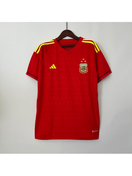 Camiseta Argentina Portera 3 Estrellas Roja