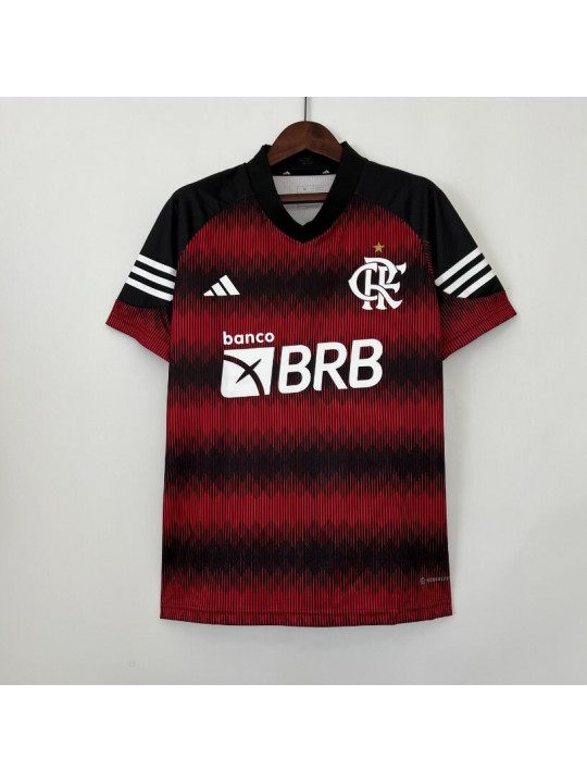 Camiseta Fc Flamengo Edición Especial 23/24 Negro Rojo