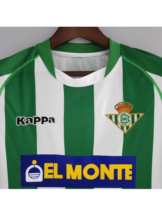 Camiseta Retro Real Betis Primera Equipacion 01/02