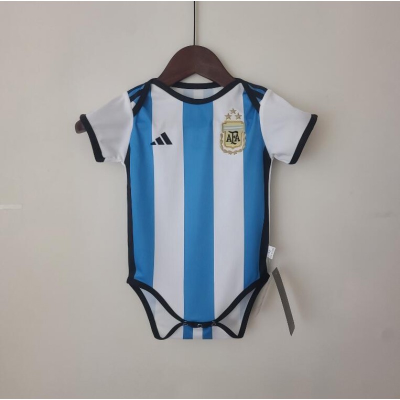 Miniconjunto Baby Argentina Primera Equipación 22/23 3 Estrellas