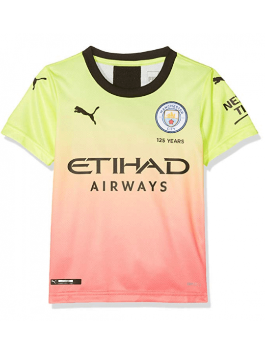 Camiseta 3a Equipación Manchester City 19-20 Niños