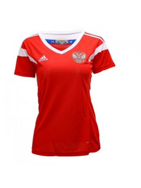 Camiseta Rusia 1ª Equipación 2018 Mujer