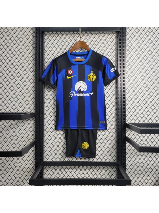 Camiseta FC Inter de Milán Primera Equipación 23/24 Niño