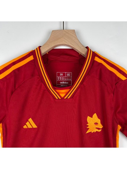 Camiseta As Roma Primera Equipación 23/24 Niño