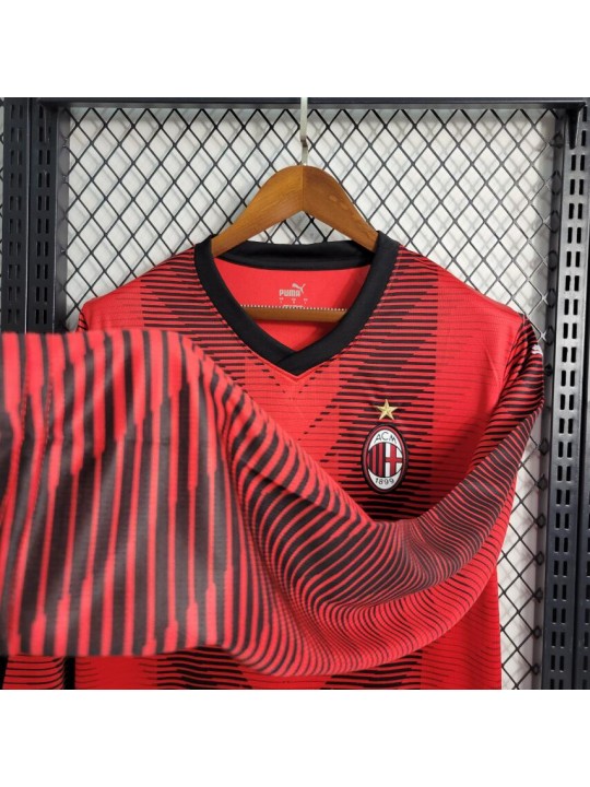 Camiseta Fc AC Milan Primera Equipación 23/24 ML