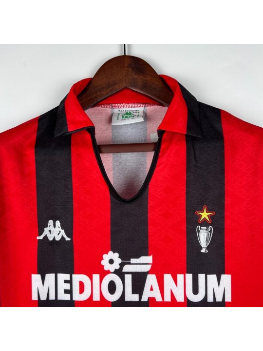 Camiseta Retro AC MILAN Primera Equipación 89/90