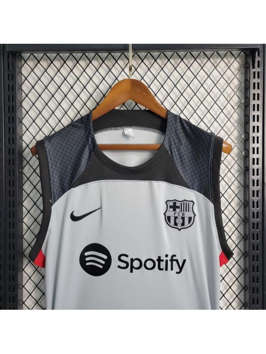 Camiseta Sin Mangas b-arcelona Pre-Match Gris 23/24