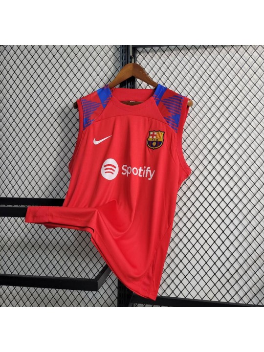 Camiseta Sin Mangas b-arcelona Pre-Match Rojo 23/24