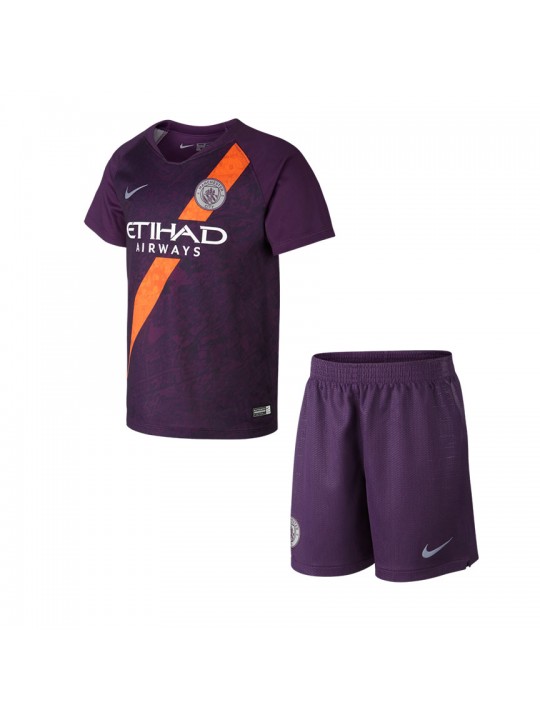 Camiseta Manchester City 18/19 3ª EQUIPACIÓN Niños